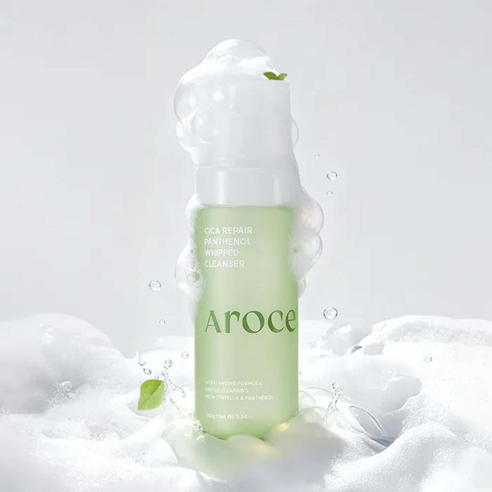 AROCELLCicaRepairPanthenolWhippedCleanser160g-1