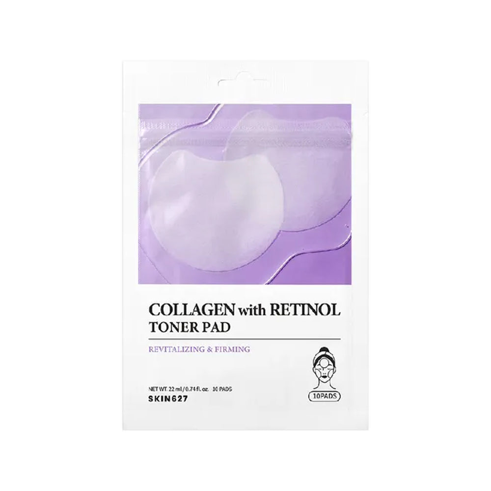 EUNYULSKIN627CollagenWithRetinolTonerPad10pcs-1
