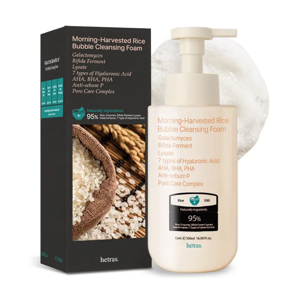 HETRASMorning-HarvestedRiceBubbleCleansingFoam500ml-1