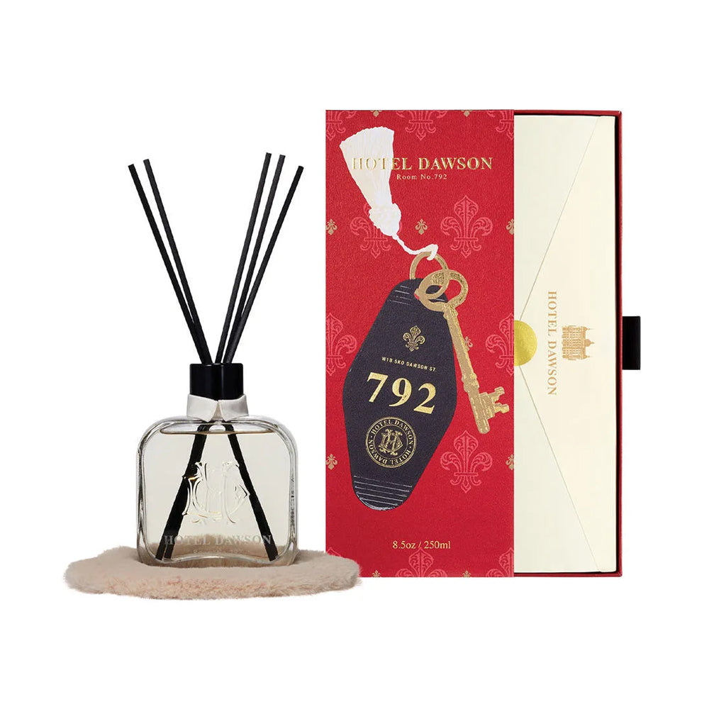 HOTELDAWSONRoomNo.792Diffuser_250ml_-GreenCitrusScent_MainDiffuser_FurCoaster_5ReedSticksSet_-1