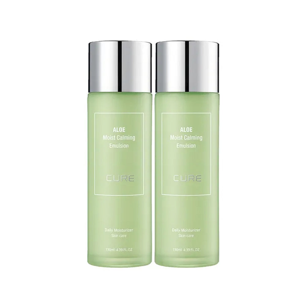 KIMJEONGMOONAloeCureMoistCalmingEmulsion130ml_Setof2_-1