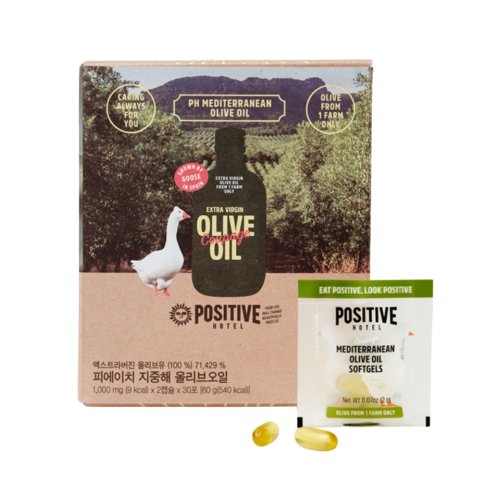 POSITIVEHOTELAcidity0.1PremiumOliveOilCapsules-MediterraneanOliveOilCoupage_1Box30Sachets_-1