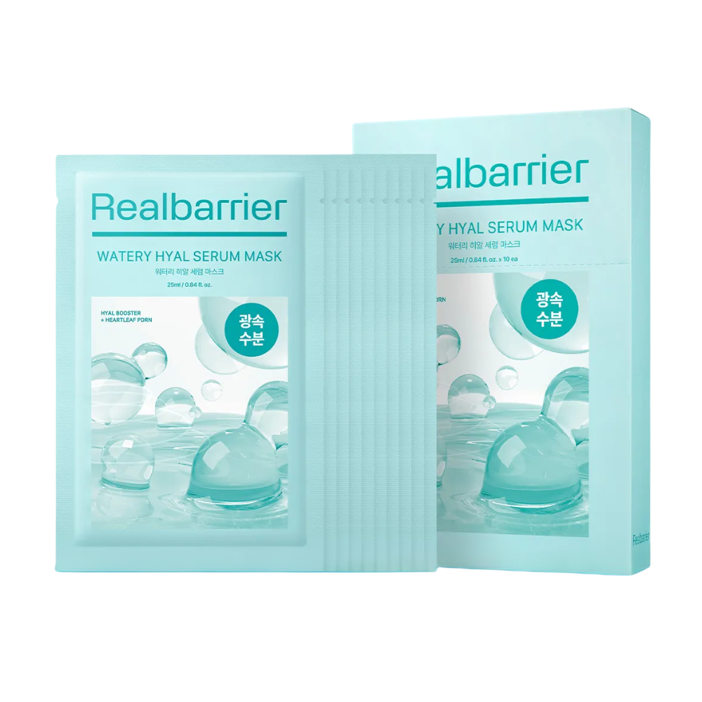 RealBarrierWateryHyalSerumMask25mlX10sheets-1