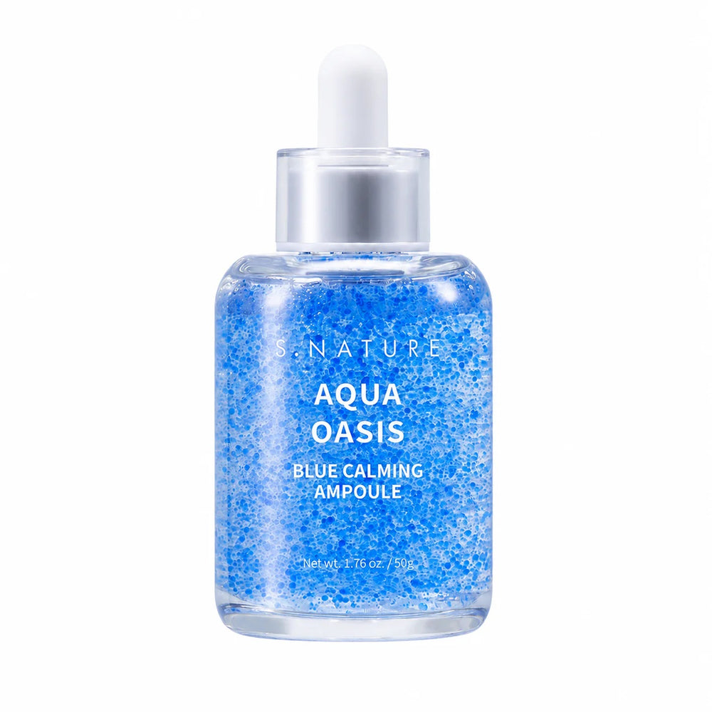 S.NATUREAquaOasisBlueCalmingAmpoule50ml-1