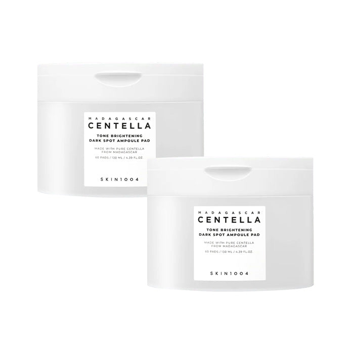 SKIN1004MadagascarCentellaToneBrighteningDarkSpotAmpoulePads130ml60eaDoublePack-1