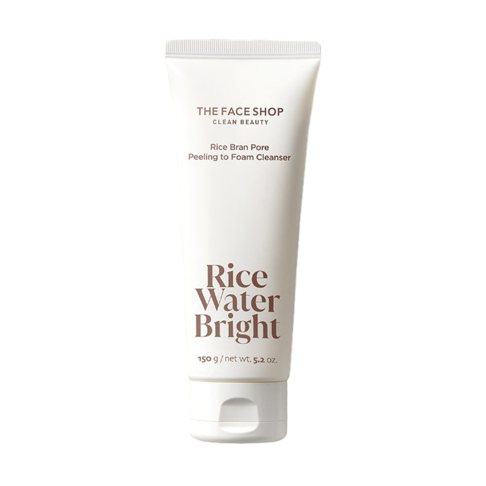 THEFACESHOPRiceBranPorePeelingtoFoamCleanser150ml-1
