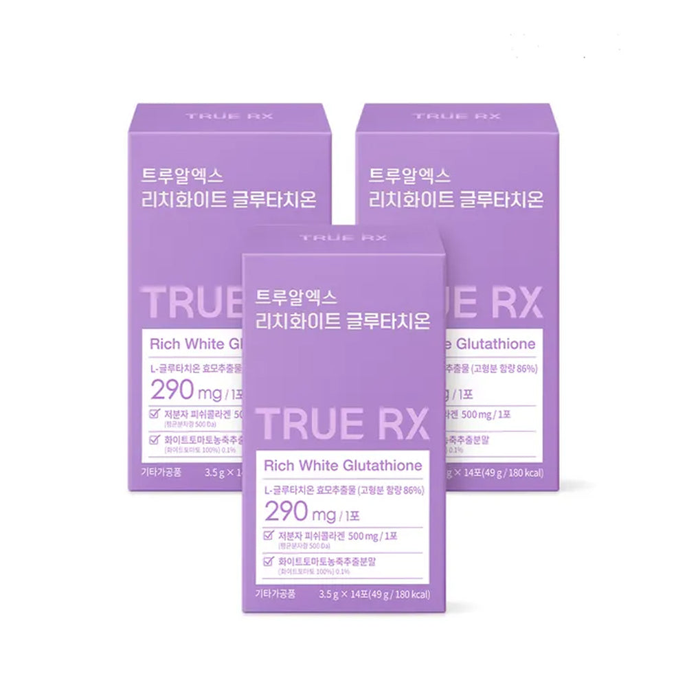 TRUERXRichWhiteGlutathione3.5gx14Sticks_3Boxes_-1