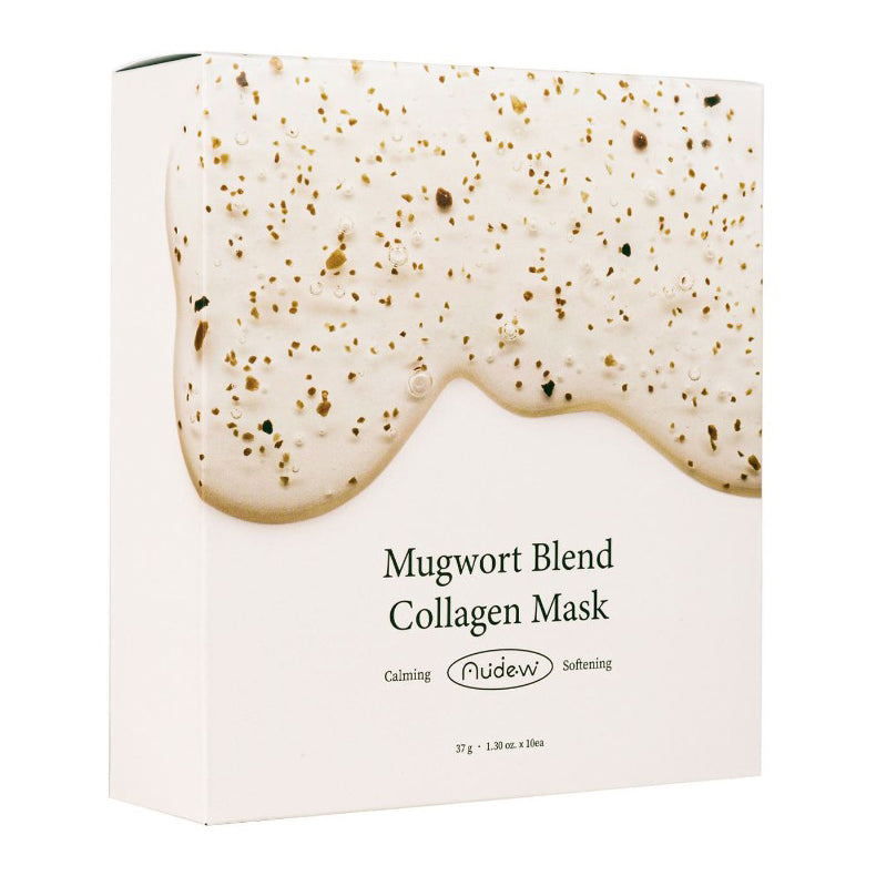 UNITBRANDOdewMugwortBlendCollagenMask37g10ea-1
