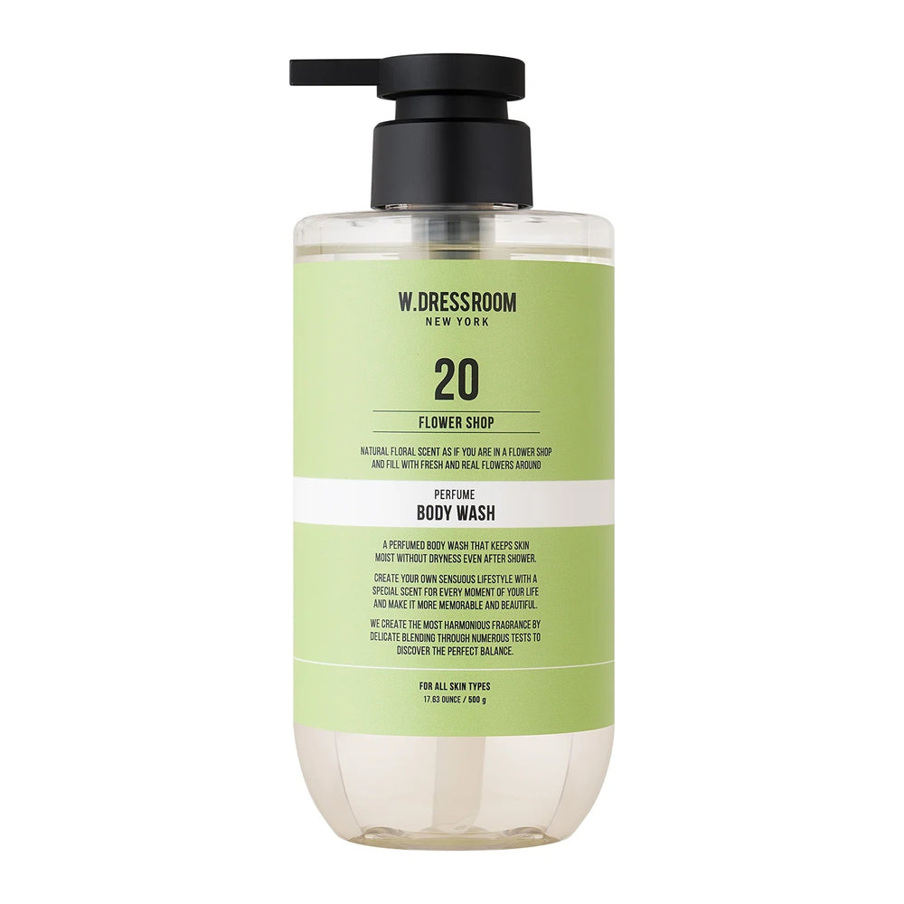 W.DRESSROOMPerfumeBodyWashNo.20FlowerShop500g-1