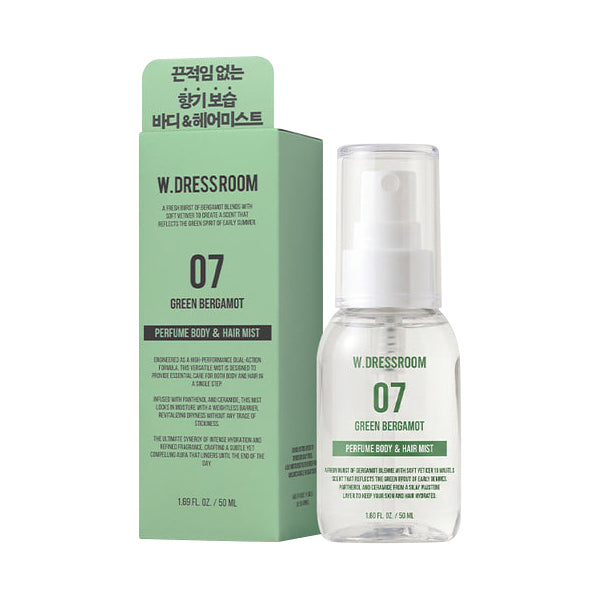 W.DRESSROOMPerfumeBody_HairMistNo.07GreenBergamot50ml-1
