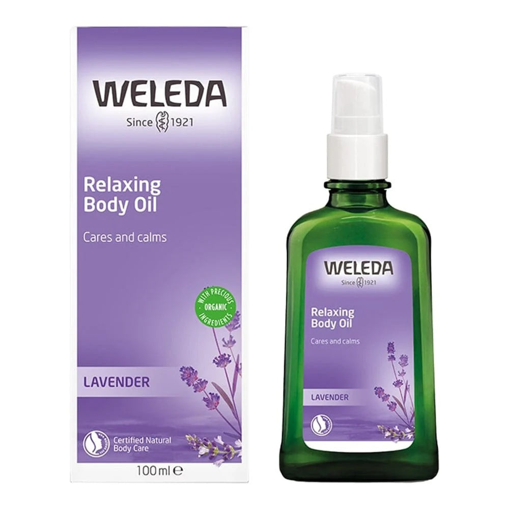 WELEDALavenderRelaxingBodyOil100ml-1