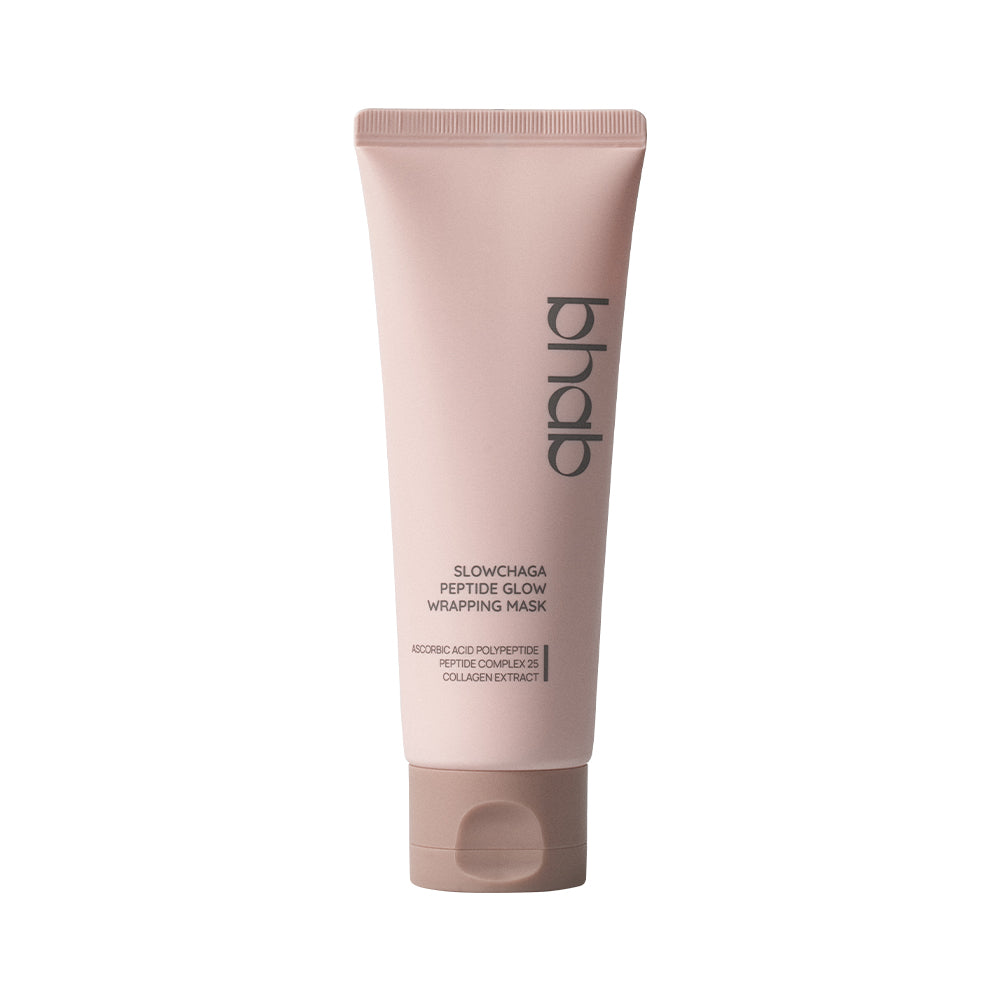 bhab-SLOWCHAGA-Peptide-Glow-Wrapping-Mask-75ml