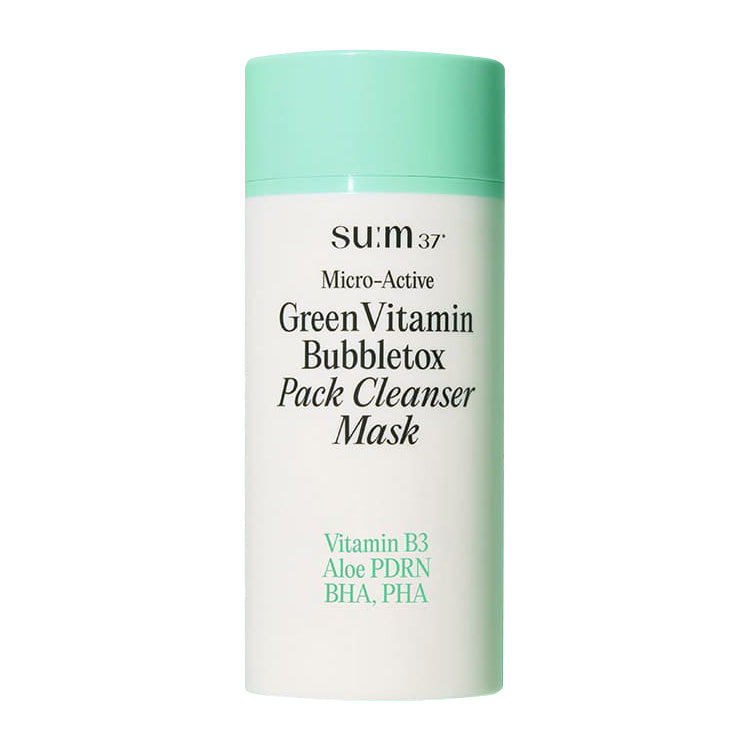 sum37MicroActiveGreenVitaminBubbleToxPackCleanserMask100ml-1